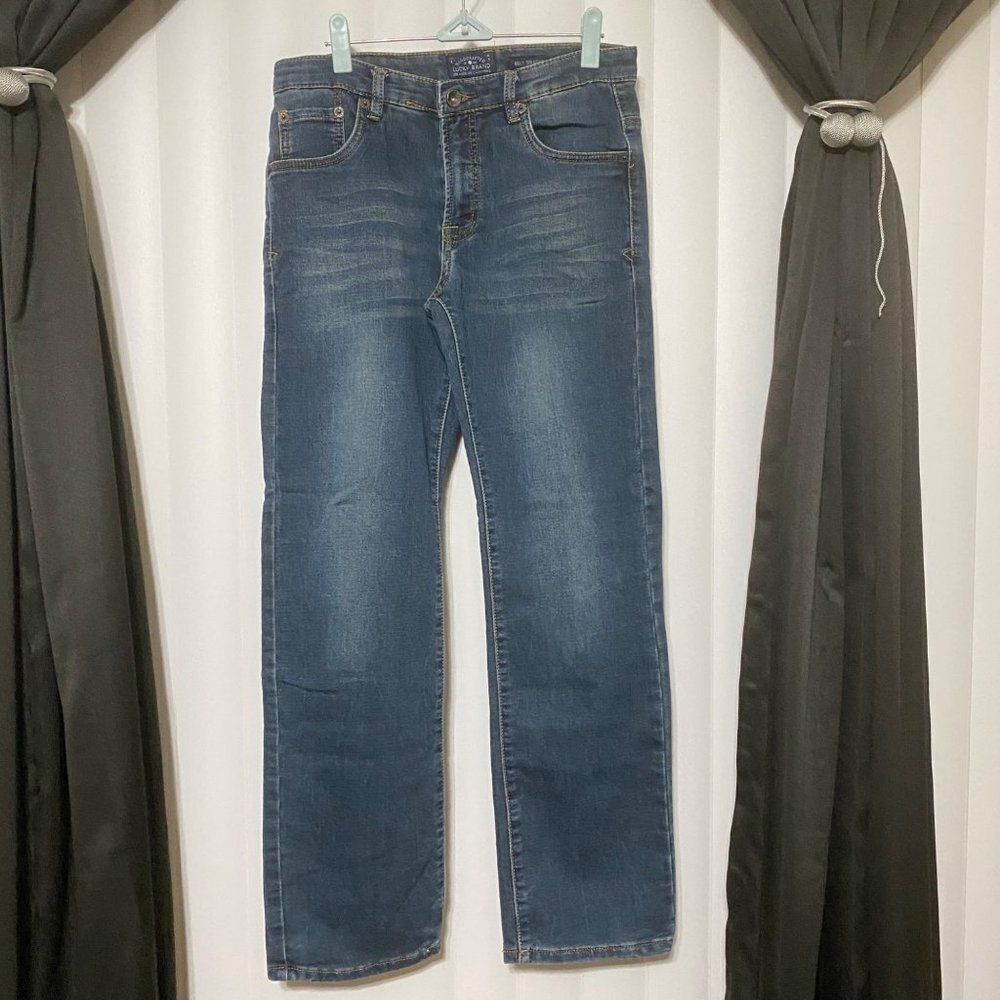 Lucky Brand Billy Straight denim blue jeans